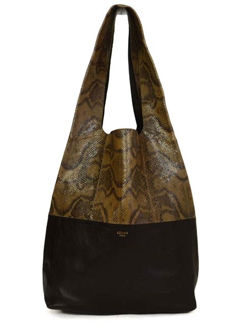 celine snakeskin bag
